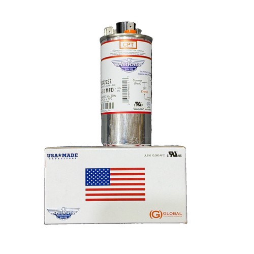 Amrad round run capacitor - round,