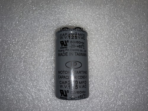 Narrow size 200uf 125vac - narrow,