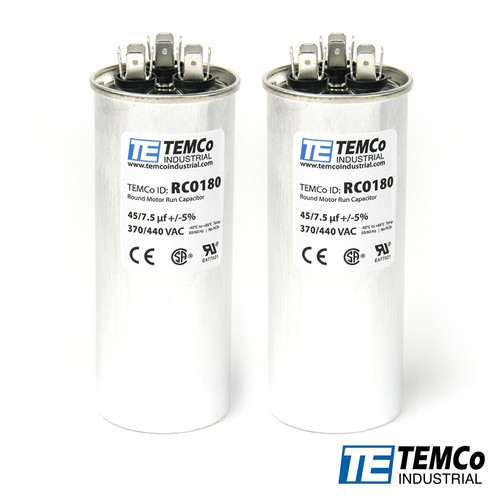 Temco mfd 370 - 45+7.5, uf/mfd
